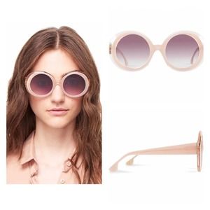 Alice + Olivia Mulholland Sunglasses in Pink Blush by Stacy Bendet BNWT